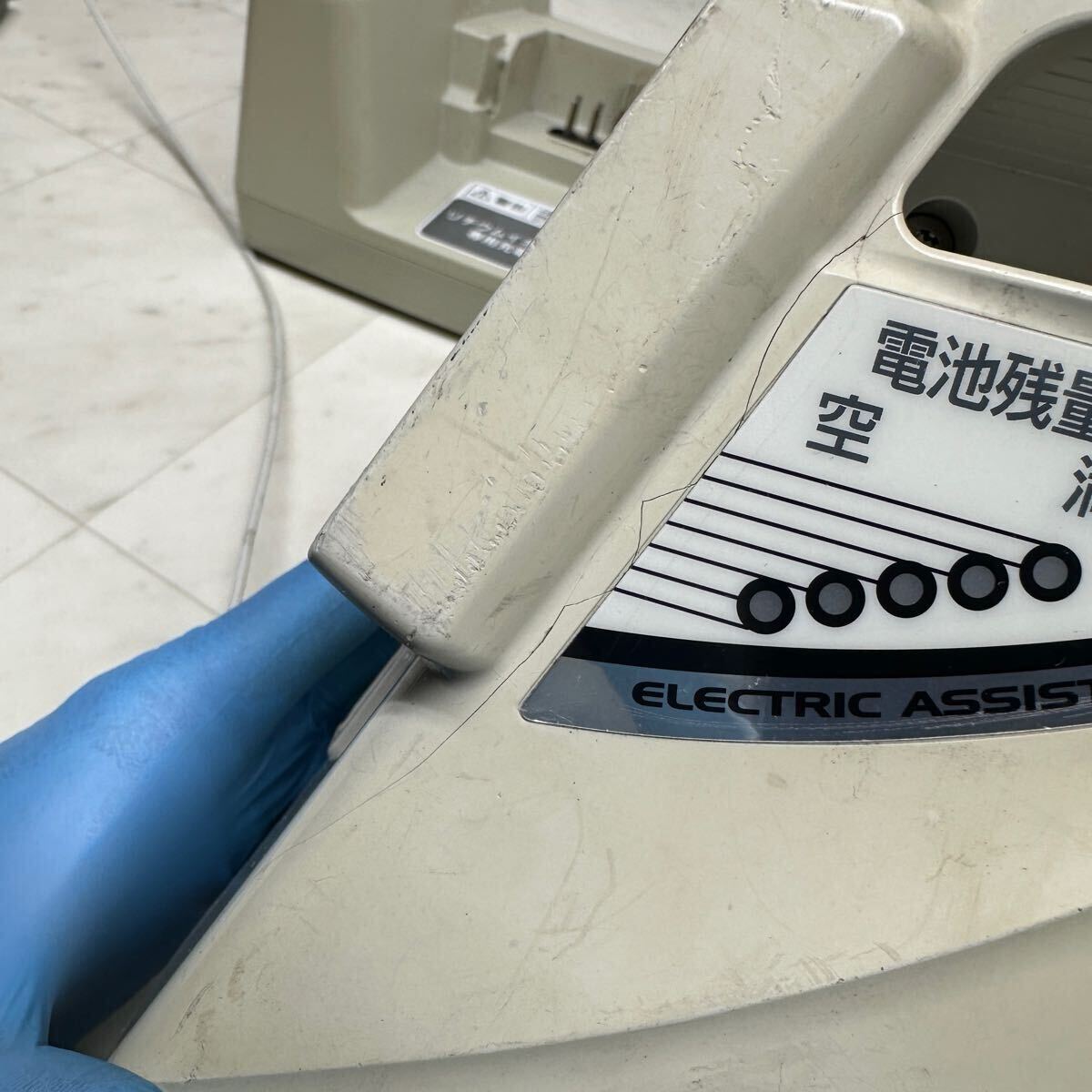  Panasonic велосипед с электроприводом для lithium ион аккумулятор NKY274B02 3.1Ah длина вдавлено . лампочка-индикатор зарядное устройство NKJ033B[ труба 3723X]