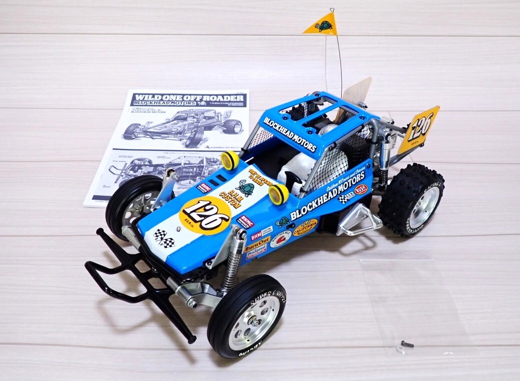 1/10 タミヤ ワイルドワン オフローダー BLOCKHEAD MOTORS