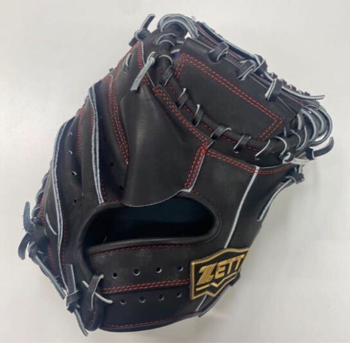 新品　ゼット　ネオステイタス　少年軟式　キャッチャーミット　BJＣＢ70312 ブラック