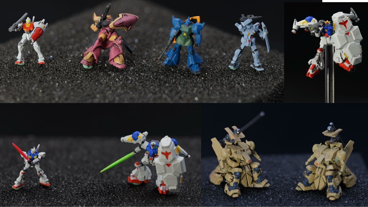 ガンダム0083 スターダストメモリー timong製 fleetmo製 1/1700 GK完成品 セット販売