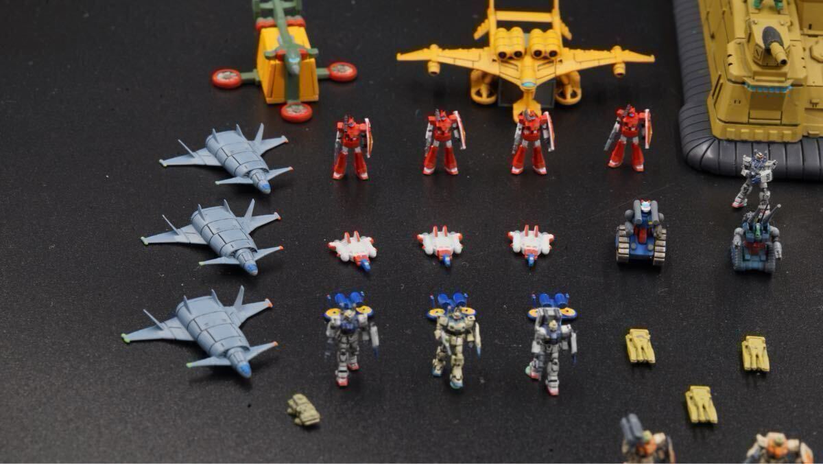 ガンダム1/1700 GK完成品 0079 連邦地上大部隊 ミニ・トレー陸上