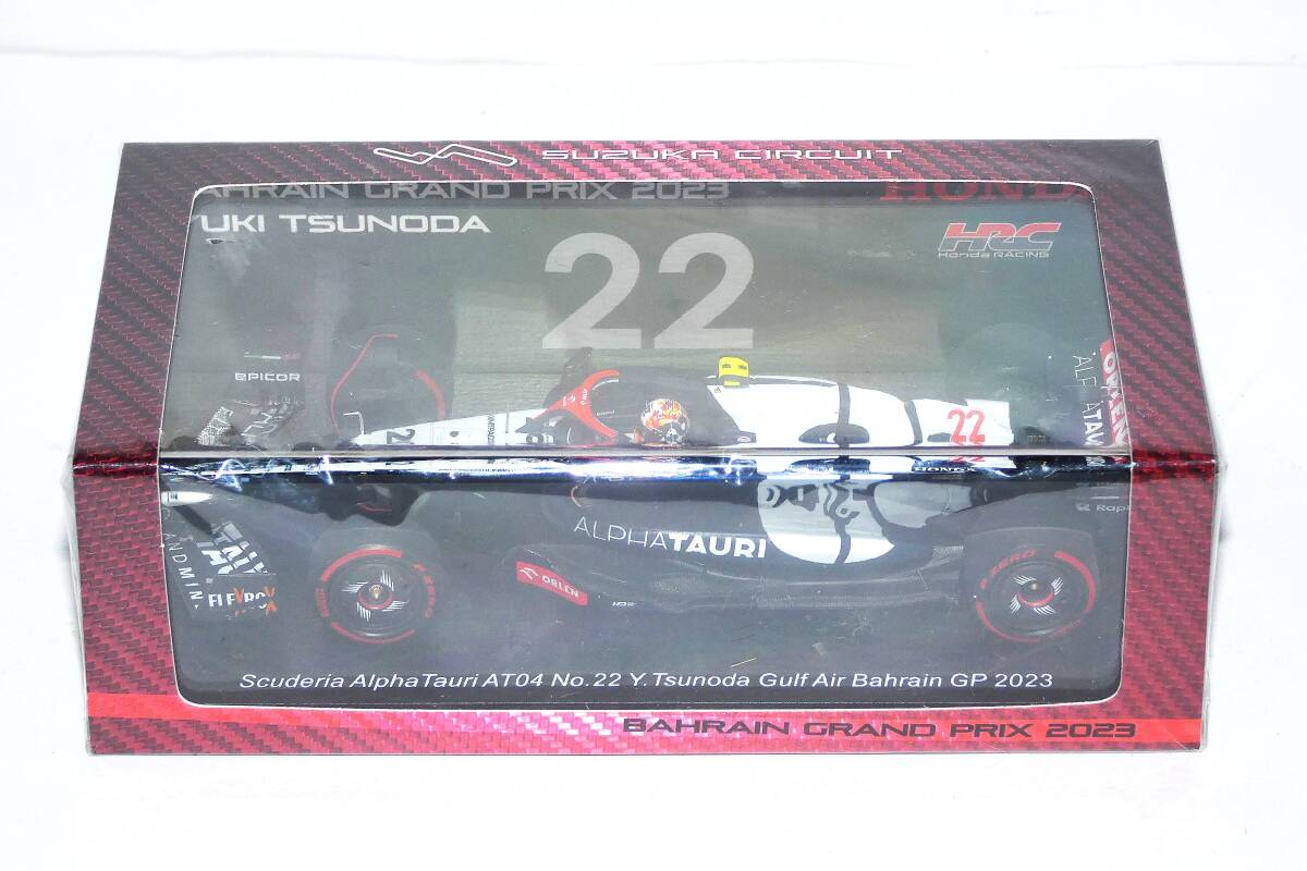 9448T/未開封・レア・希少★SPARK スパーク 1/43 Scuderia Alpha Tauri AT04 #22　Y.Tsunoda Gulf Air Bahrain GP 2023 /スクーデリア