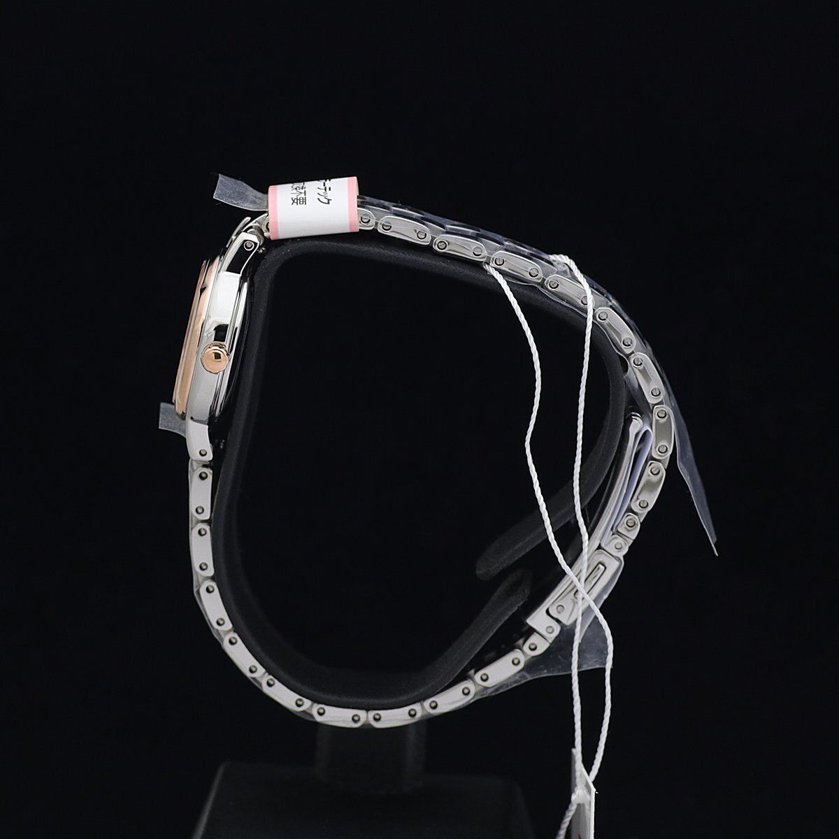 未使用品 シチズン wicca ウィッカ KP3-619-11 E031 SS?PG色メッキ レディース ソーラー 白文字盤 箱保タグ 定価2萬(wàn) 現(xiàn)行モデル