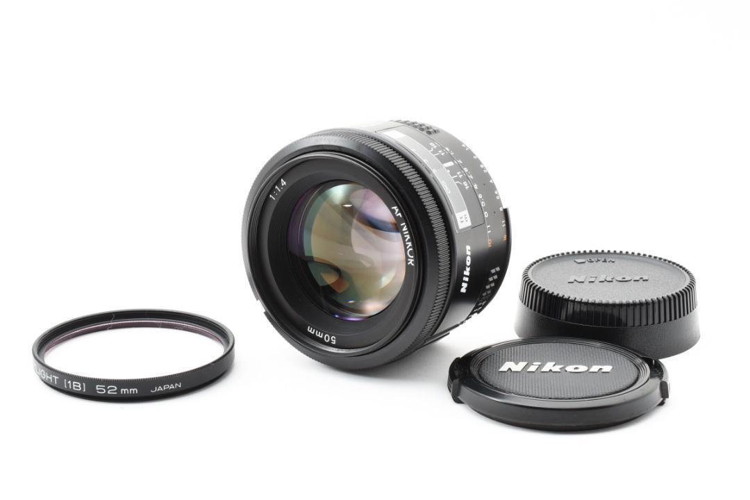 ◎美品◎ Nikon AF 50mm F1.4 フィルター付 Y043 ニコン