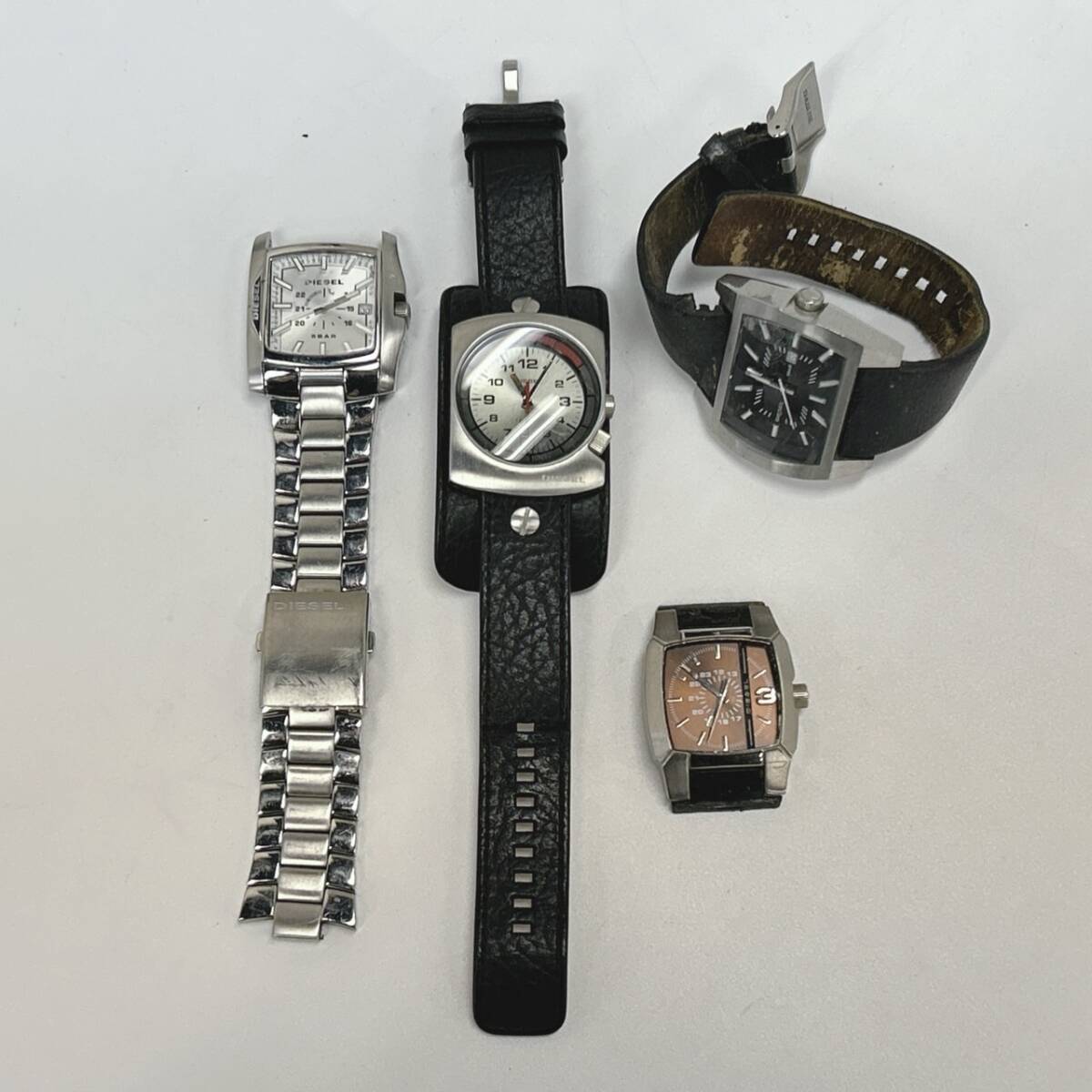 x/x/S014-416 腕時計 4点まとめ DIESEL ディーゼル メンズ シルバー系 GENUINE LEATHER 他 部品取り 状態様々 総重量:約390g(男性用)|売買されたオークション情報、Yahoo!オークション(旧ヤフオク!) の商品情報をアーカイブ公開 - オークファン(aucfan.com) x/x/S014-416 腕時計 4点まとめ DIESEL ディーゼル メンズ シルバー系 GENUINE LEATHER 他 部品取り 状態様々 総重量:約390g(男性用)|売買されたオークション情報、Yahoo!オークション(旧ヤフオク!) の商品情報をアーカイブ公開 - オークファン(aucfan.com)