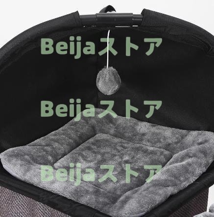 美品★キャットタワー 多頭飼い 貓タワー 據(jù)え置き 貓ハウス/クッション/麻紐爪とぎポール/おもちゃ付 貓の游び場(chǎng) 120*80*107cm