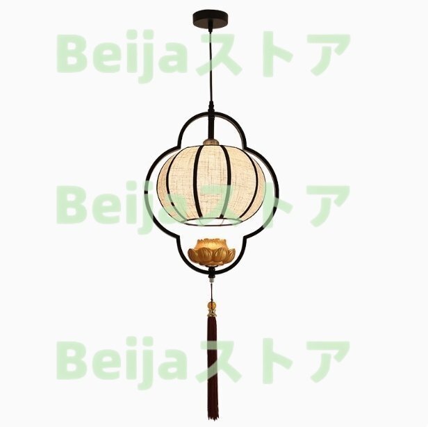 シャンデリア 中國(guó)風(fēng) 禪風(fēng)シャンデリア レストラン通路用ランプ レトロ 雰囲気 照明 ベッドルーム用シャンデリア