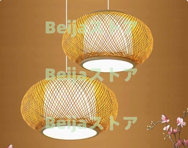 特売！品質(zhì)保証 ☆竹のあかり」ペンダントライト 1燈 希少 ヴィンテージ/照明 和モダン イサムノグチ 北歐 メトロクス ランプ