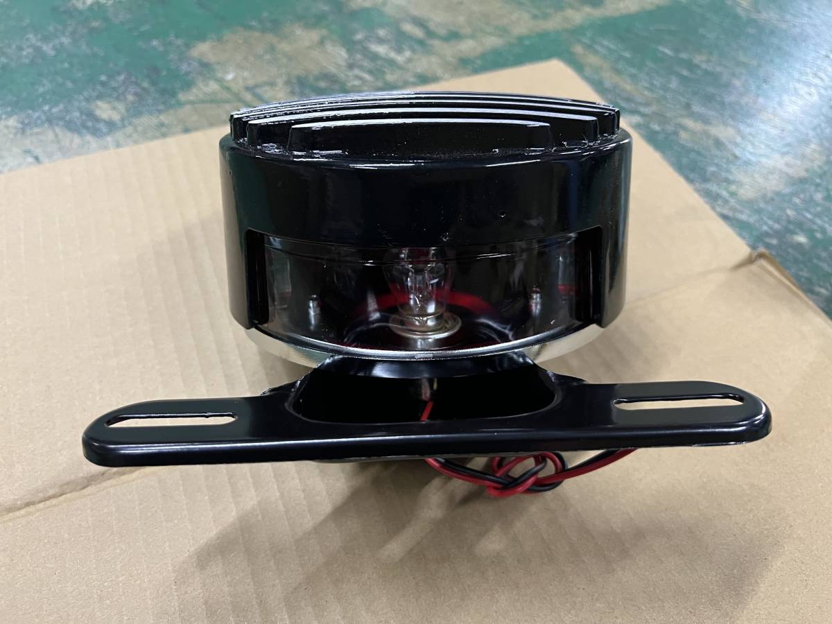 Z1アルミ テールガード　フィン　黒/アルフィンZ1テールガードKH400ゼファーKZ1000フクイZ900テールライトZ750RS BEETテールランプ KH250 _画像3