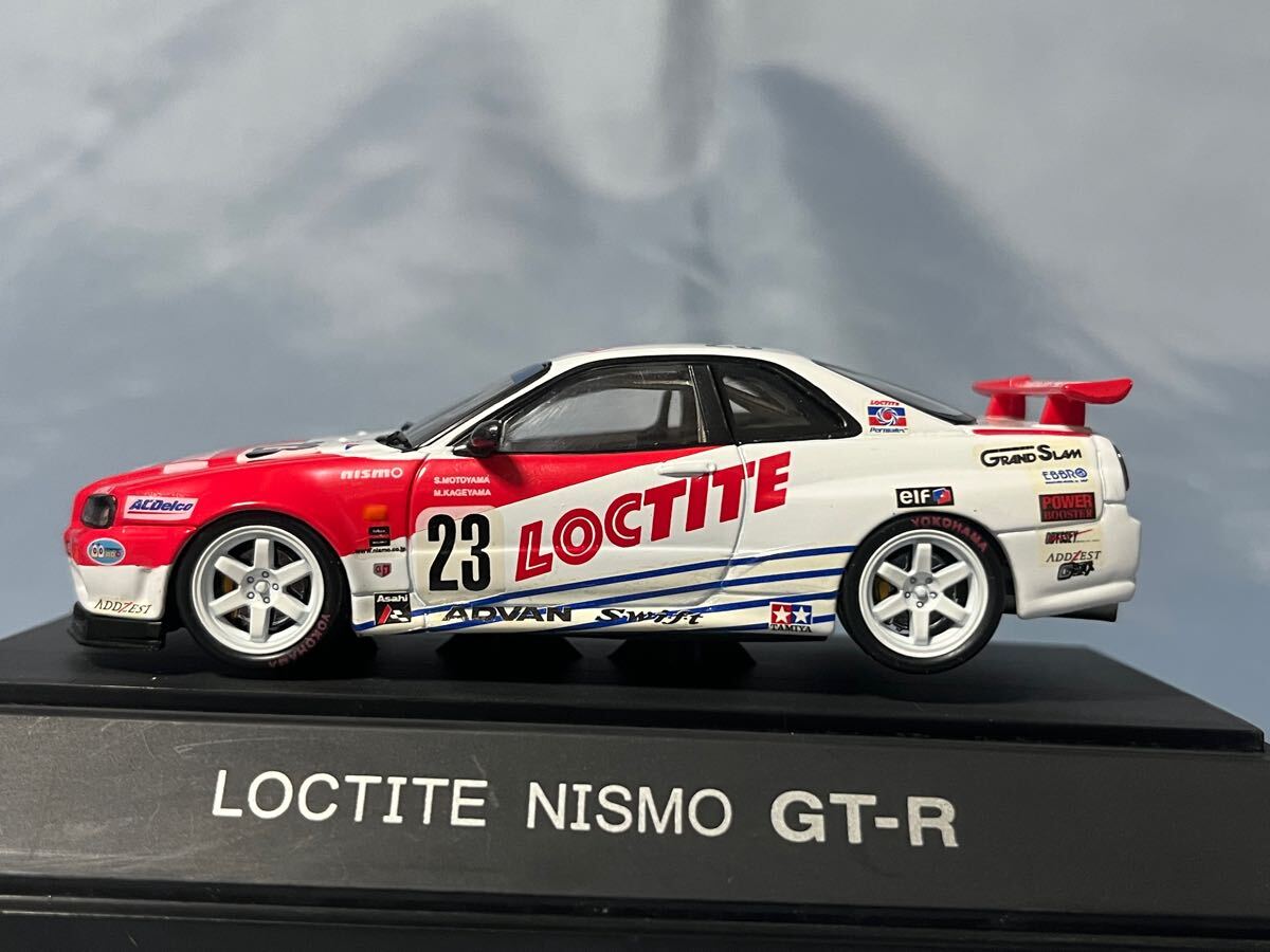 エブロ製　　ロックタイト　ニスモ　GTR (スカイラインGTR R 34) 1/43