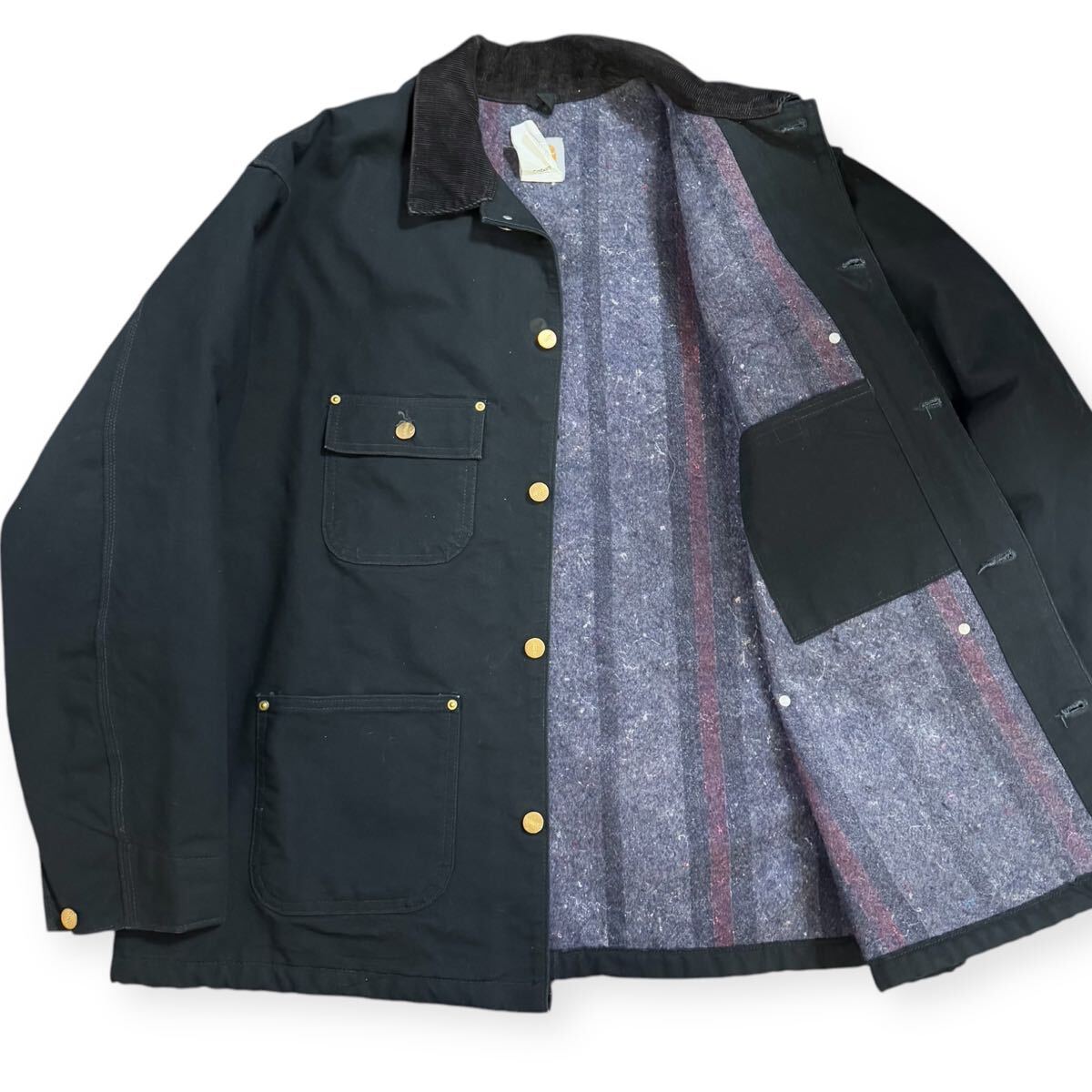 稀少 Carhartt 00s メキシコ製 企業ロゴ ダック ミシガンチョア 稀少 Carhartt 00s メキシコ製 企業ロゴ ダック ミシガンチョア