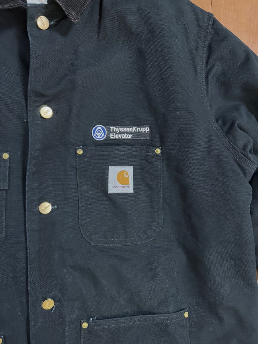 稀少 Carhartt 00s メキシコ製 企業ロゴ ダック ミシガンチョア 稀少 Carhartt 00s メキシコ製 企業ロゴ ダック ミシガンチョア