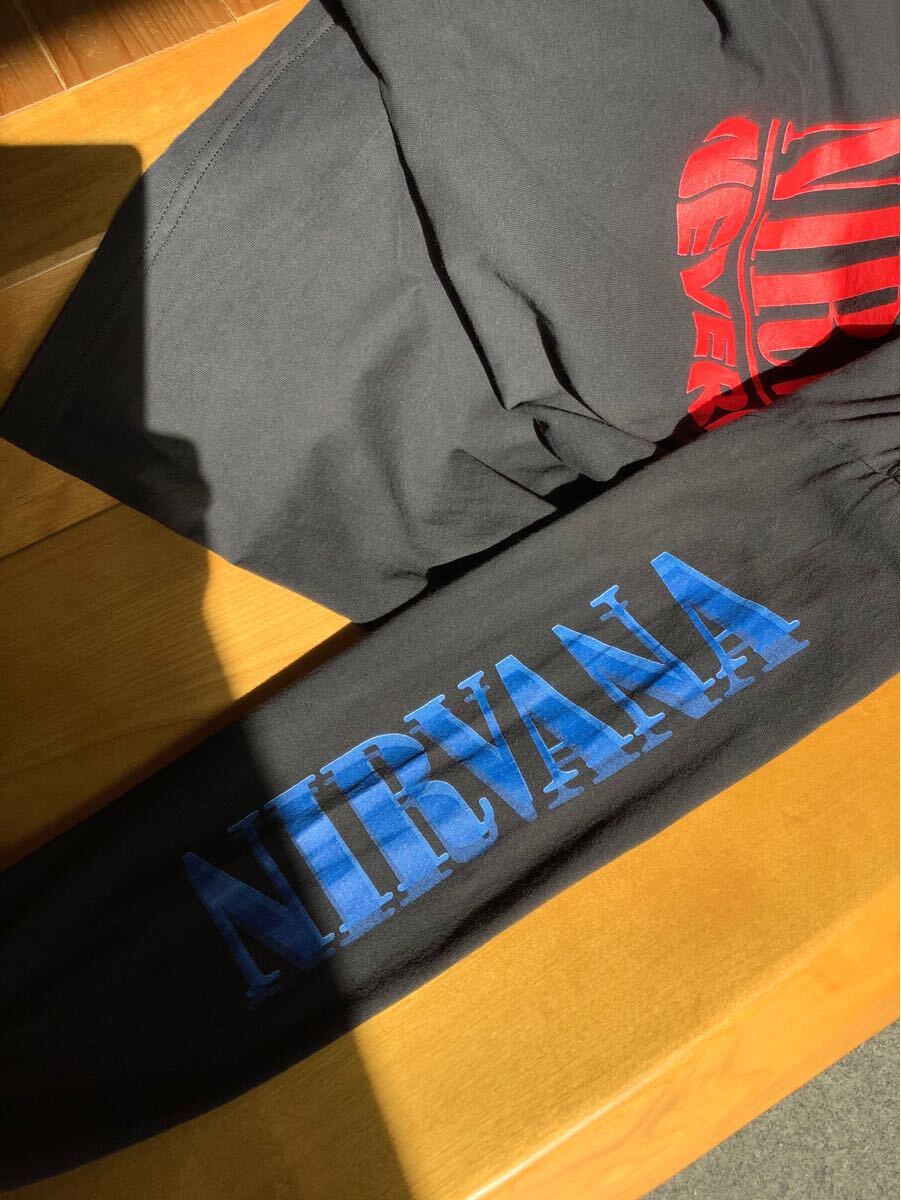 レア NIRVANA ニルバーナ ネバーマインド ブート Tシャツ ロンT レア NIRVANA ニルバーナ ネバーマインド ブート Tシャツ ロンT