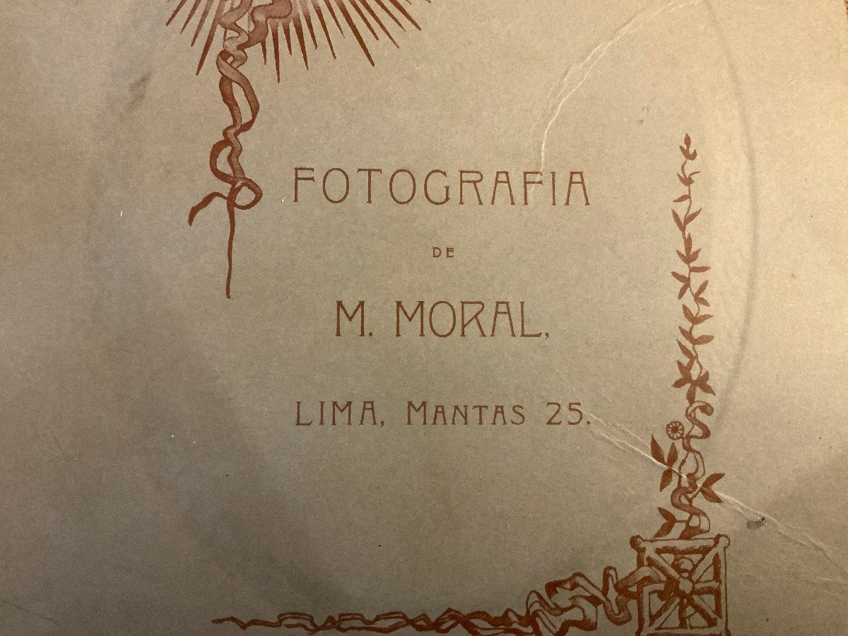 XX-572 ■送料込■ 大正7年 肖像 写真 古写真 ペルー リマ 写真館 海外 資料 古書 印刷物 戦前 レトロ /くYUらの画像8
