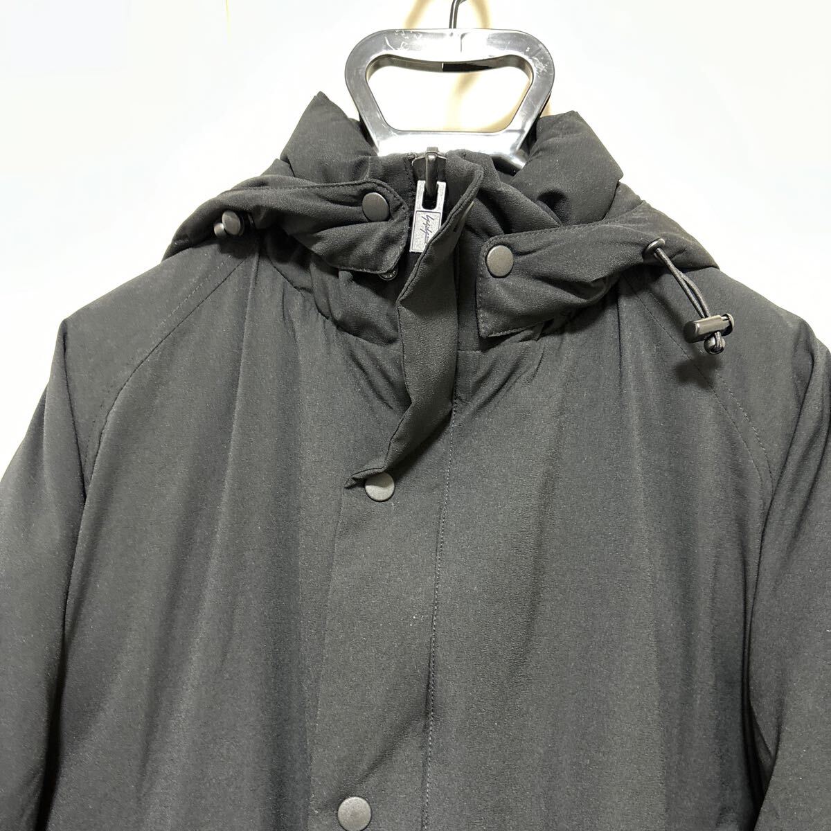 Yohji Yamamoto POUR HOMME 20AW ダウン コート ブラック Yohji Yamamoto POUR HOMME 20AW ダウン コート ブラック