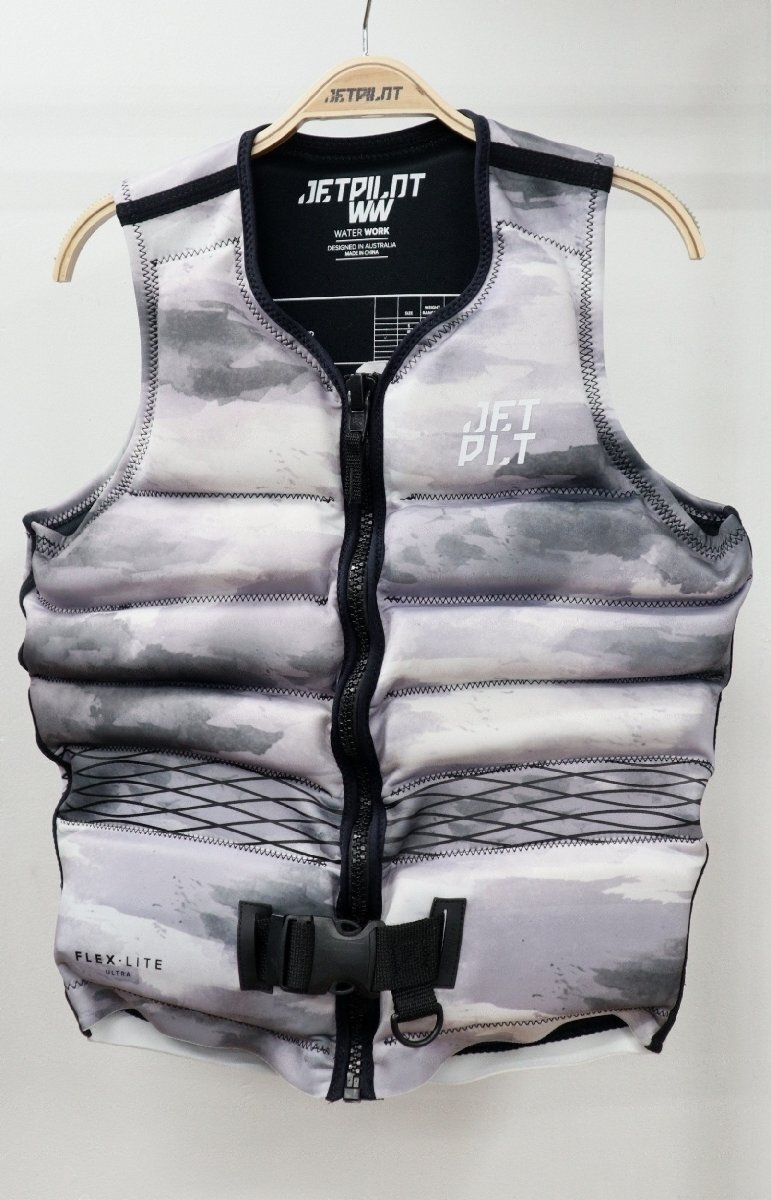 【SEAL限定商品】 フリーライド ネオベスト サイズ/XL グレー/カモ ウェイクボード ライフジャケット