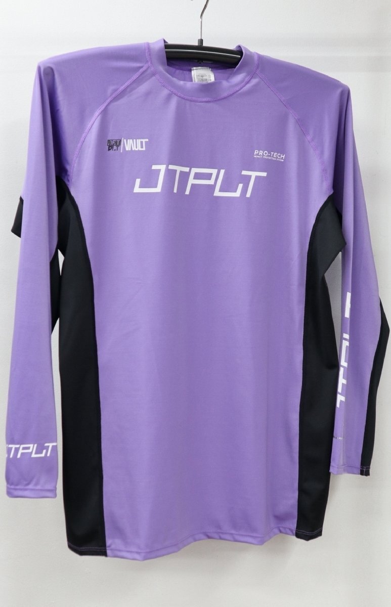 RX ボルト L/S ラッシュ サイズ/M パープル メンズ ジェットパイロット JETPILOT JA２４５０７