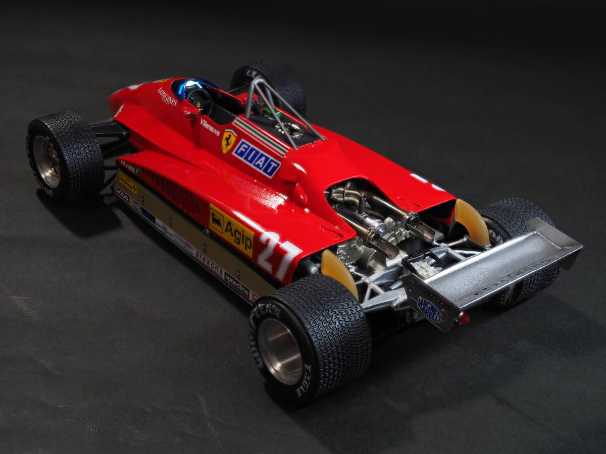 モデラーズ フェラーリ126C2 ゾルダー仕様 ガレージキット モデラーズ フェラーリ126C2 ゾルダー仕様 ガレージキット