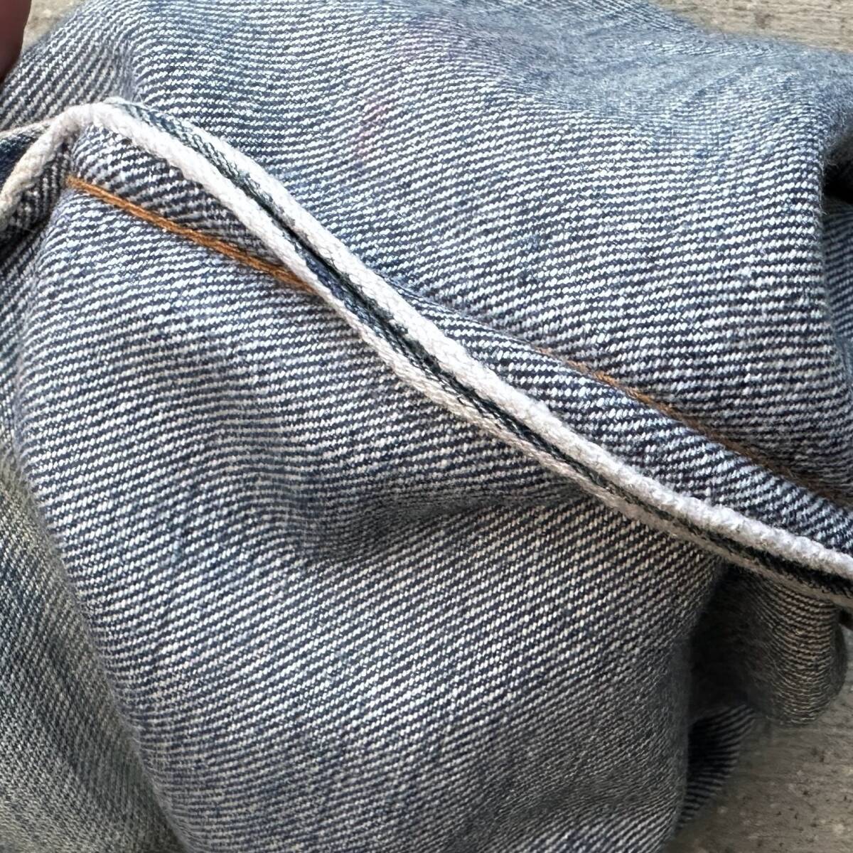 60s~70s オリジナル Levi’s 501 W34~W35 ビンテージ 66前期 6刻印 耳 セルビッジ バックポケット里シングル スレキスタンプ 米國(guó)制