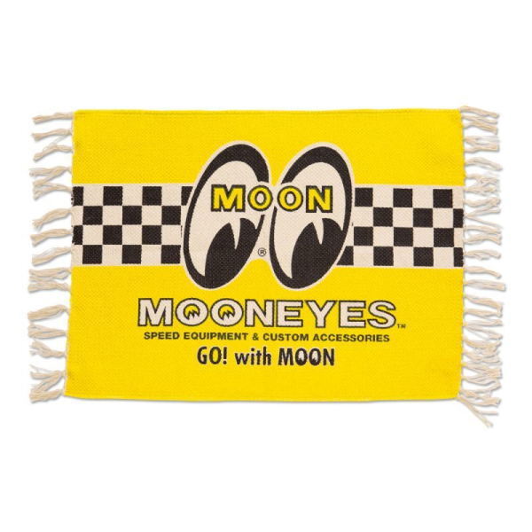 ムーンアイズ MOONEYES インテリアマット フロアー 玄関マット MOON Cotton Short Mat ムーン コットン ショート マット [MG888YE]