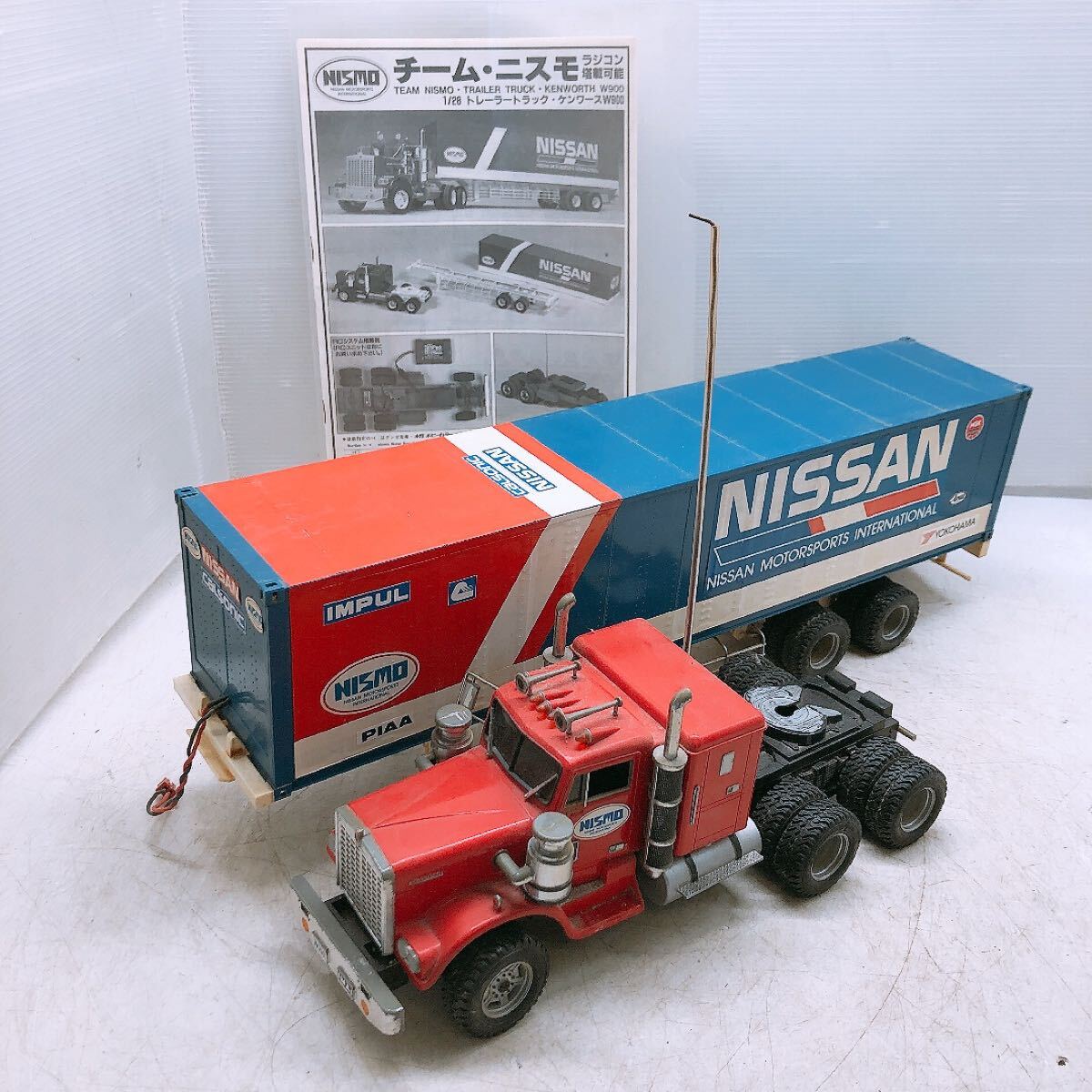 イマイ☆チーム ニスモ トレーラートラック ケンワース W900☆1 イマイ☆チーム ニスモ トレーラートラック ケンワース W900☆1