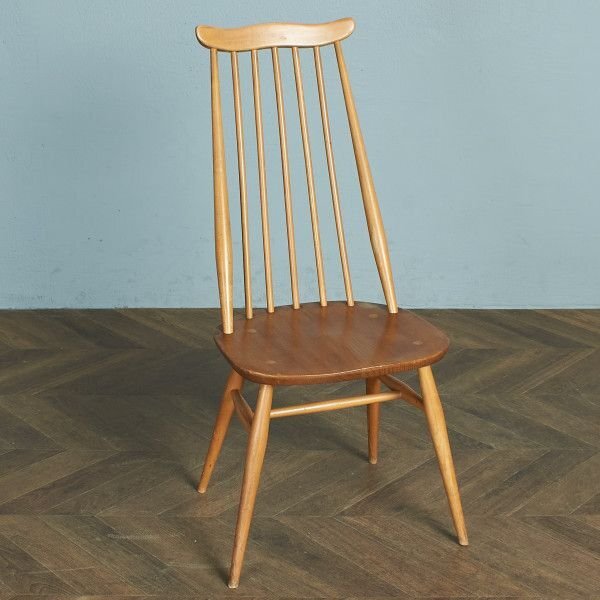 ERCOL ヴィンテージ ゴールドスミスチェア 英国 アーコール エルム ダイニングチェア ウィンザーチェア 木製 椅子 ビンテージ #77519
