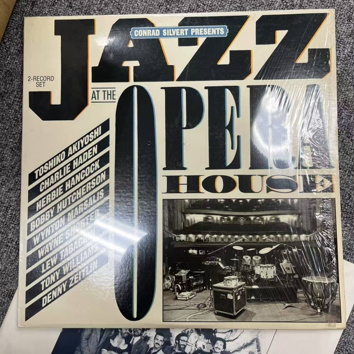 同梱５枚以上送料無料 CONRAD SILVERT PRESENTS JAZZ AT THE OPERA HOUSE　 /AL 38431 2枚組 NB0109-017