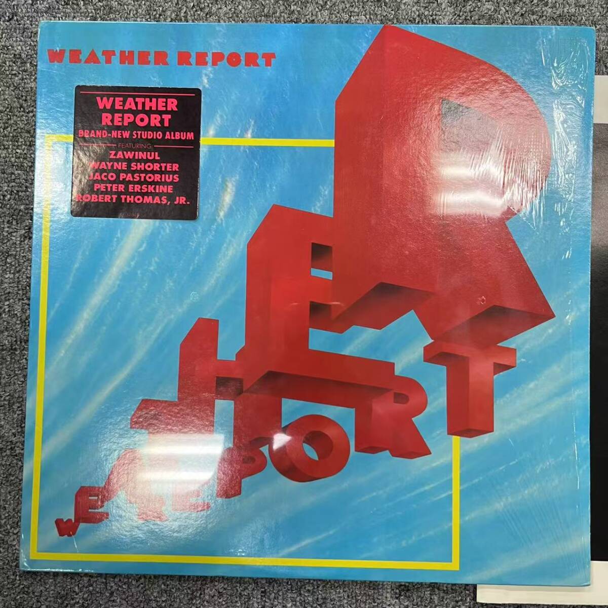 同梱５枚以上送料無料 ウェザー・リポート「Weather Report (1982年・FC-37616・フュージョン)」 NB0109-029
