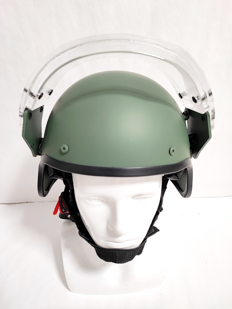 訳あり】 ロシア軍 内務省 ZSH-1-2M ヘルメット レプリカ OD 訳あり】 ロシア軍 内務省 ZSH-1-2M ヘルメット レプリカ OD