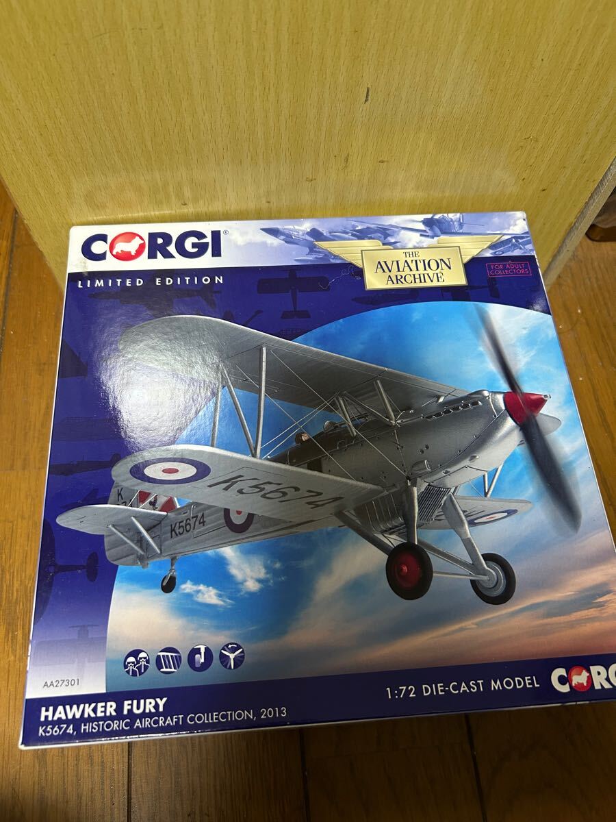 CORGI 1/72 ホーカーフューリー　AA27301