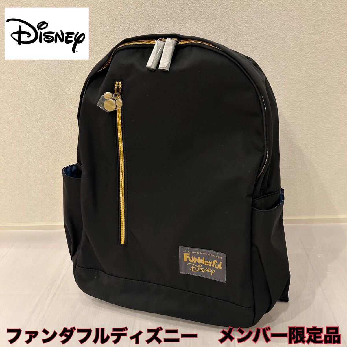 KA□ 未使用 Funderful ディズニー メンバー限定 リュックサック KA□ 未使用 Funderful ディズニー メンバー限定 リュックサック