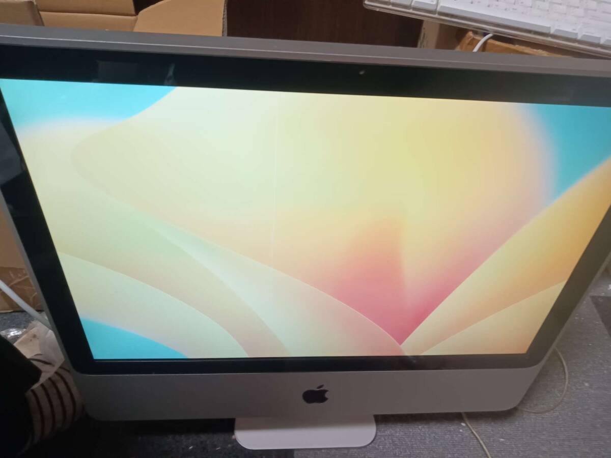 [ рабочий товар.macOS X Ventura 13.6]APPLE iMac 20 дюймовый A1224 EMC 2210 core 2 Duo 2.4GHz память 4GB / 500GB HDD / SD