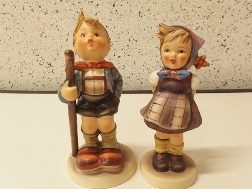 0150170w【ドイツ ゲーベル社 陶器人形 2体セット フンメル人形 0150170w【ドイツ ゲーベル社 陶器人形 2体セット フンメル人形