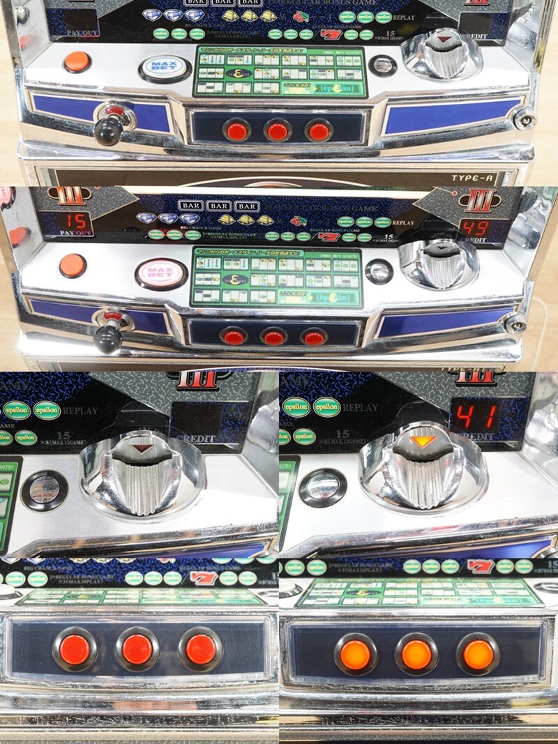 前ダ:【山佐】パチスロ実機 イプシロンR コイン不要機 ドアキー 前ダ:【山佐】パチスロ実機 イプシロンR コイン不要機 ドアキー