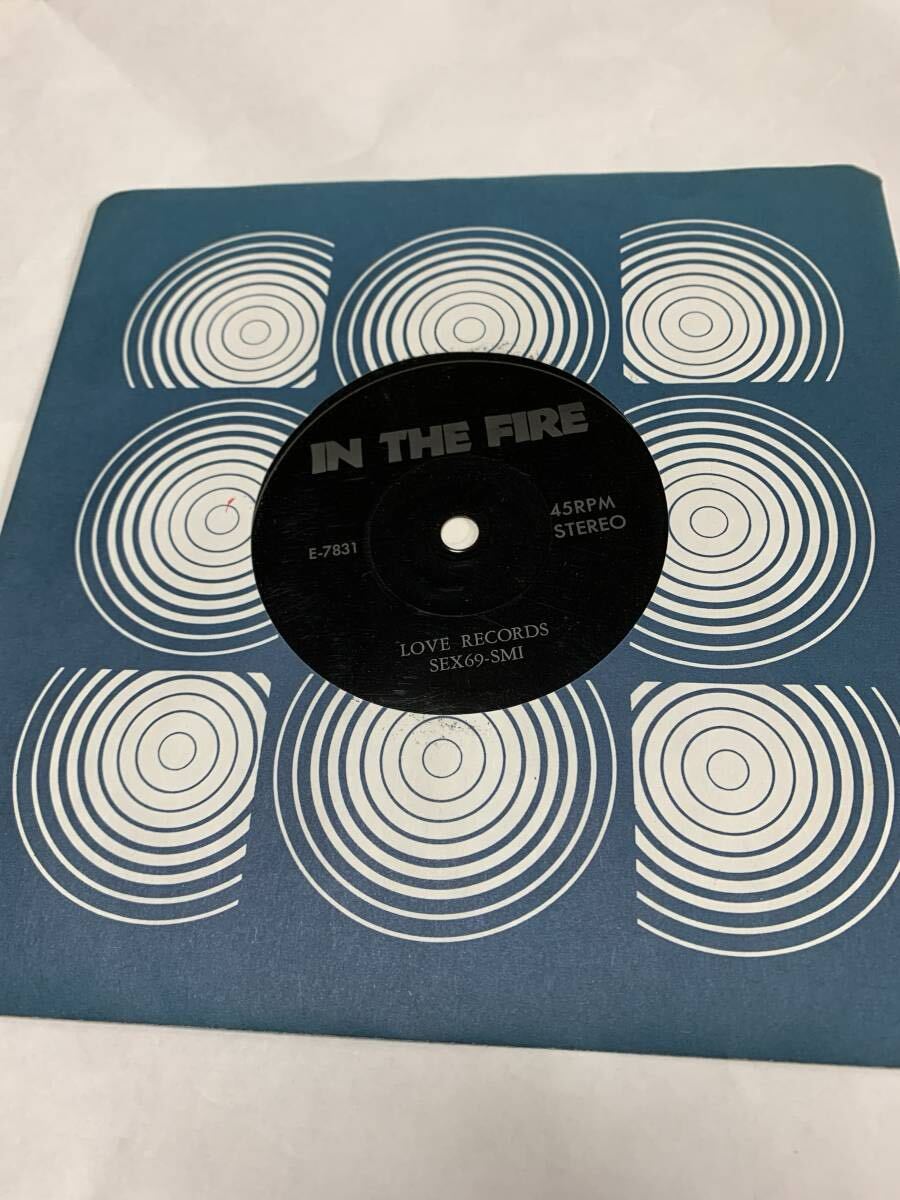 激レア！　ガスタンク　IN THE FIRE ソノシート