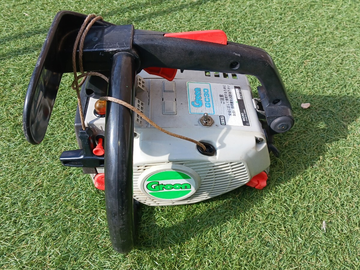 KIORITZ Green GC30 エンジンチェーンソー ジャンク品 部品取り