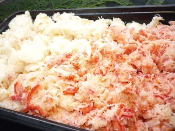 【Max】味は絶品 『本ズワイカニの正肉430g　手間いらず！