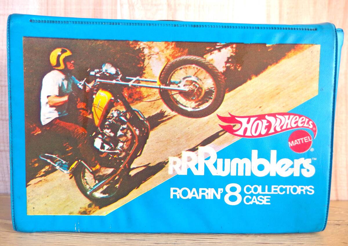 当時物　マテル　レッドライン　REDLINE　RRRumblers ランブラーズ ROARIN`8 COLLECTOR`S CASE コレクターケース　1970