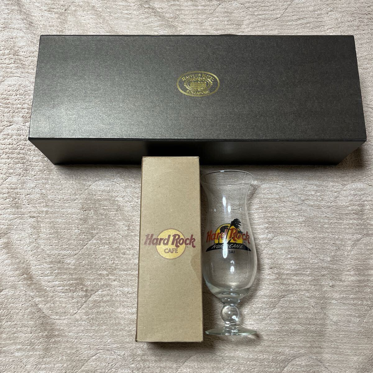 ハードロックカフェ グラス ドバイ ラッフルズホテル ビアグラス シンガポールスリング HARD ROCK RAFFLES