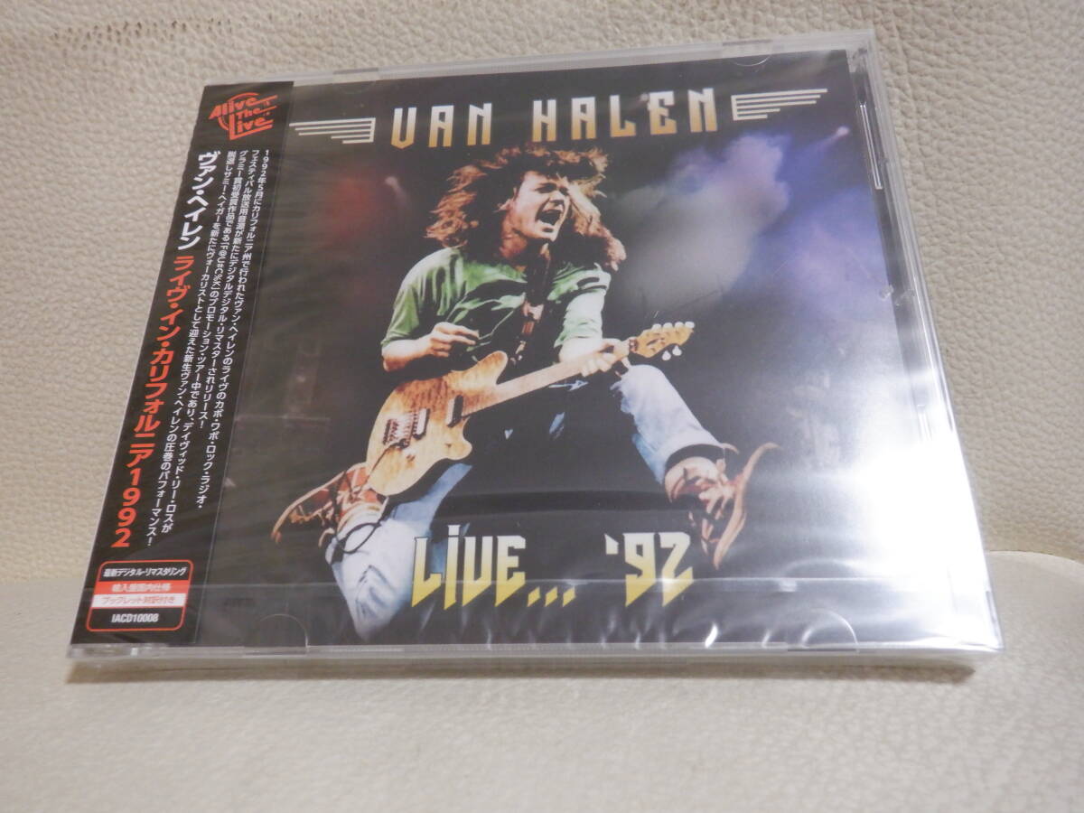 [CD] ヴァンヘイレン VAN HALEN / LIVE...'92