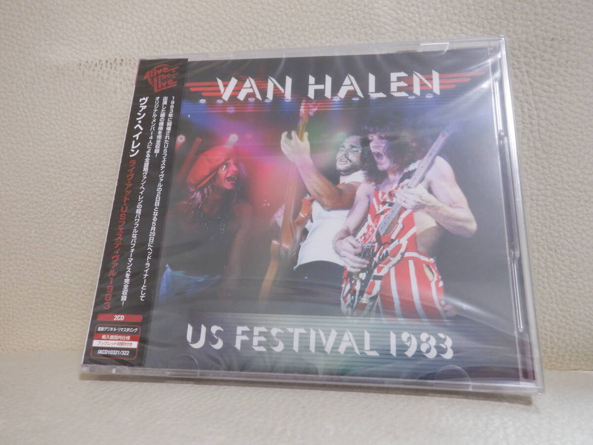 [CD] ヴァンヘイレン VAN HALEN / US FESTIVAL 1983 (2枚組)