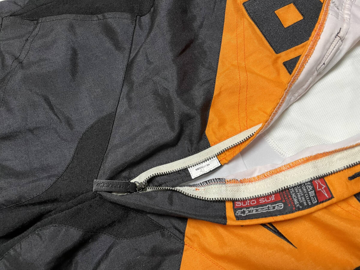 マクラーレン 2024 支給品 NOMEX メカニック用スーツ 非売品 マクラーレン 2024 支給品 NOMEX メカニック用スーツ 非売品