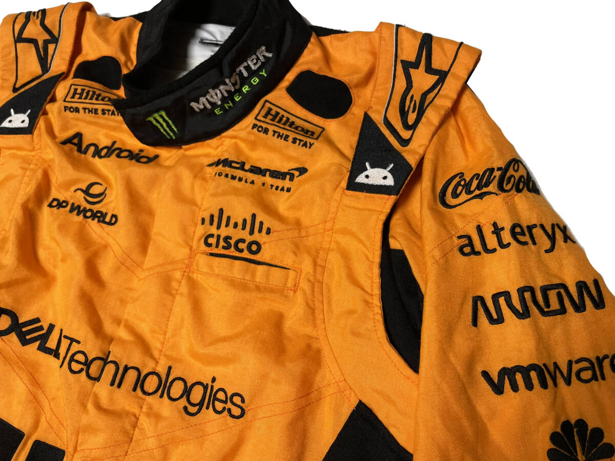 マクラーレン 2024 支給品 NOMEX メカニック用スーツ 非売品 マクラーレン 2024 支給品 NOMEX メカニック用スーツ 非売品