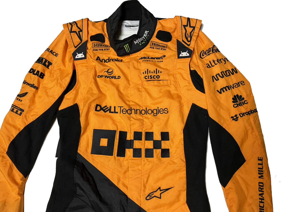 【正規品直輸入】 マクラーレン 2024 支給品 NOMEX メカニック用スーツ 非売品 F1