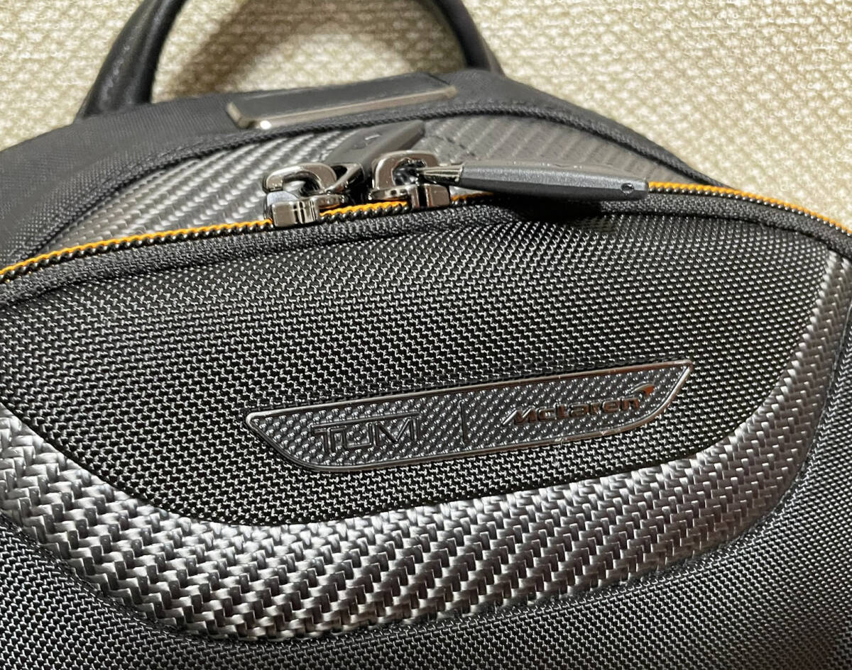 マクラーレン 支給品 TUMI バックパック 未使用 定価20万超 マクラーレン 支給品 TUMI バックパック 未使用 定価20万超