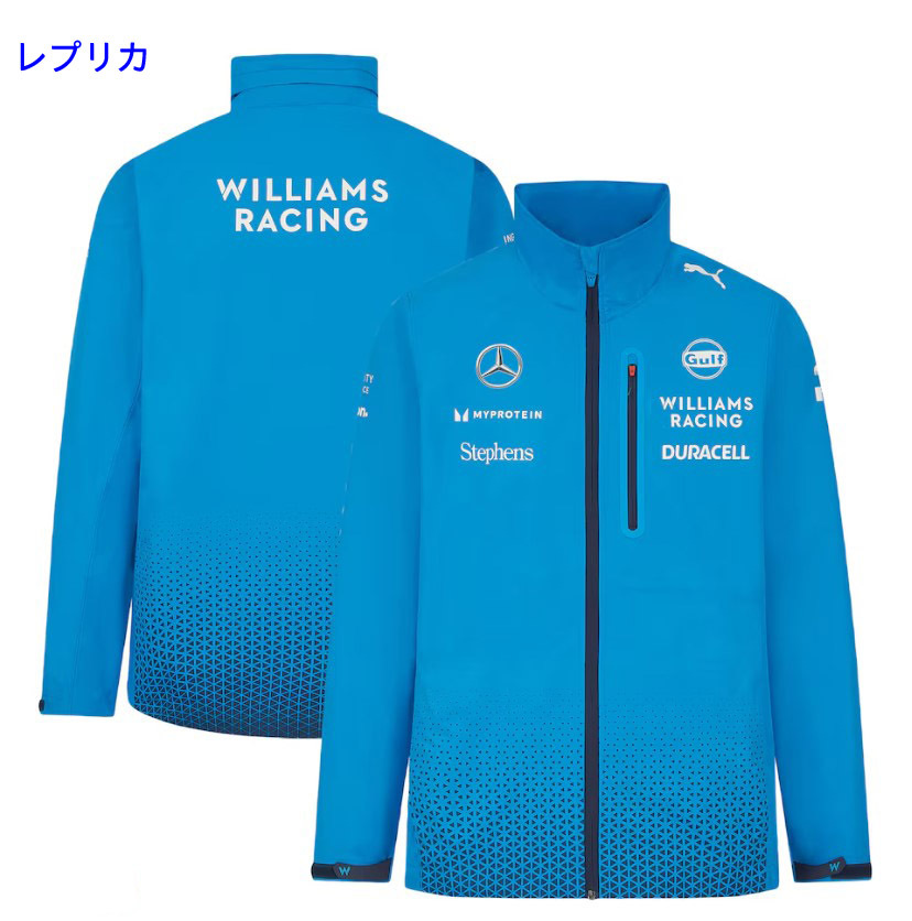 ウィリアムズ 2024支給品 レインジャケット XL 新品 非売品 PUMA ウィリアムズ 2024支給品 レインジャケット XL 新品 非売品 PUMA