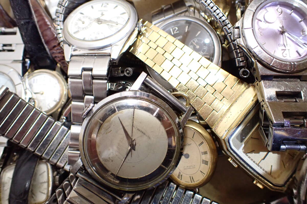 ジャンク】時計大量まとめ 懐中時計 CITIZEN SEIKO Technos