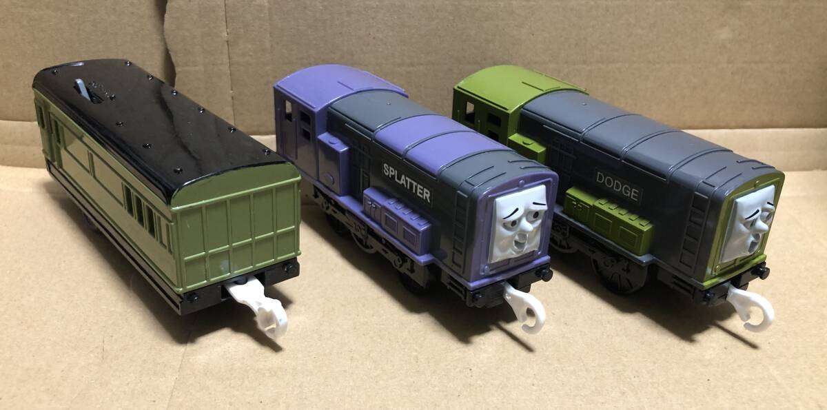 福袋 売れ残り プラレールトーマス ドッジとスプラッター + 専用電動客車 車両単品