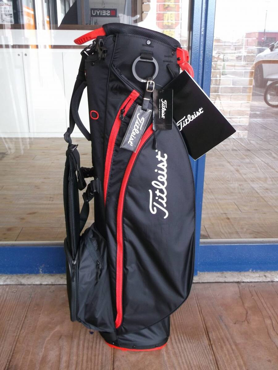 【SEAL限定商品】 1.5kg 8型 軽量 スタンドバッグ TB22SX5 Players4 Titleist 【税込】新品 ブラック キャディバッグ タイトリスト タイトリスト