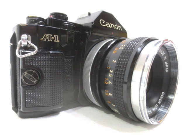○Canon A-1 一眼レフ フィルムカメラ ブラック○キャノン FD 50mm F1.8 レンズ/シャッター切れます Aシリーズ 最高級機種( キヤノン)|売買されたオークション情報、Yahoo!オークション(旧ヤフオク!) の商品情報をアーカイブ公開 - オークファン(aucfan.com) ○Canon A-1 一眼レフ フィルムカメラ ブラック○キャノン FD 50mm F1.8 レンズ/シャッター切れます Aシリーズ 最高級機種( キヤノン)|売買されたオークション情報、Yahoo!オークション(旧ヤフオク!) の商品情報をアーカイブ公開 - オークファン(aucfan.com)